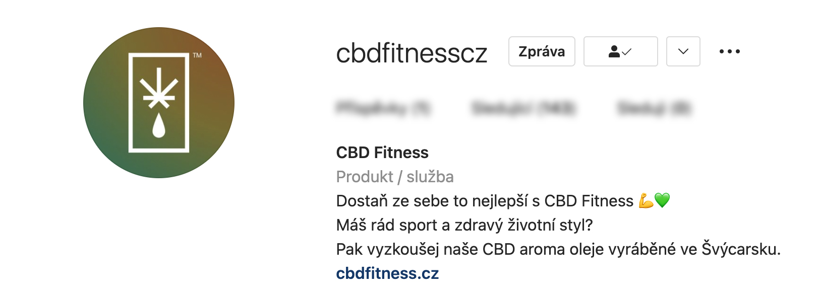 instagram cbd fitness